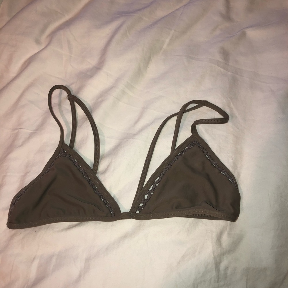 Poshpua triangle bikini top